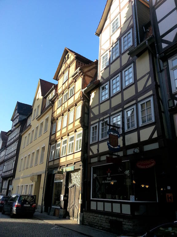 Alte Rathausschaenke - Hotel Garni Hannoversch Münden Zewnętrze zdjęcie